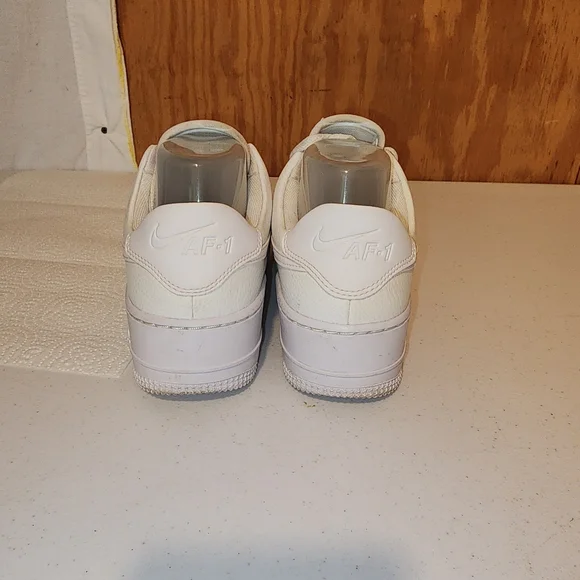 Nike Air Force 1 Women's White Sneakers - Picture 15 of 15